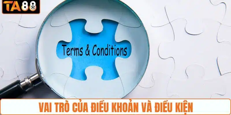 Điều khoản và điều kiện TA88 giữ vai trò mật thiết