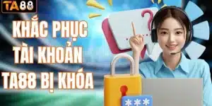 khắc phục tài khoản TA88 bị khóa